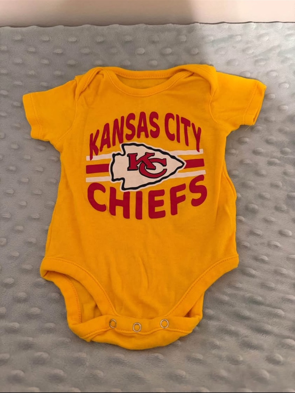 Kansas City chiefs onesie